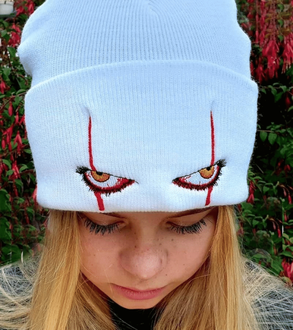 Scary Eyes Unisex Knitted Hat
